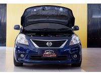 2012 Nissan Almera 1.2 E Pure Drive CVT AT สีน้ำเงิน เกียร์ออโต้ มือแรกออกห้าง สีเดิมเต็ม100 น็อตไม่ขยับ รูปที่ 11